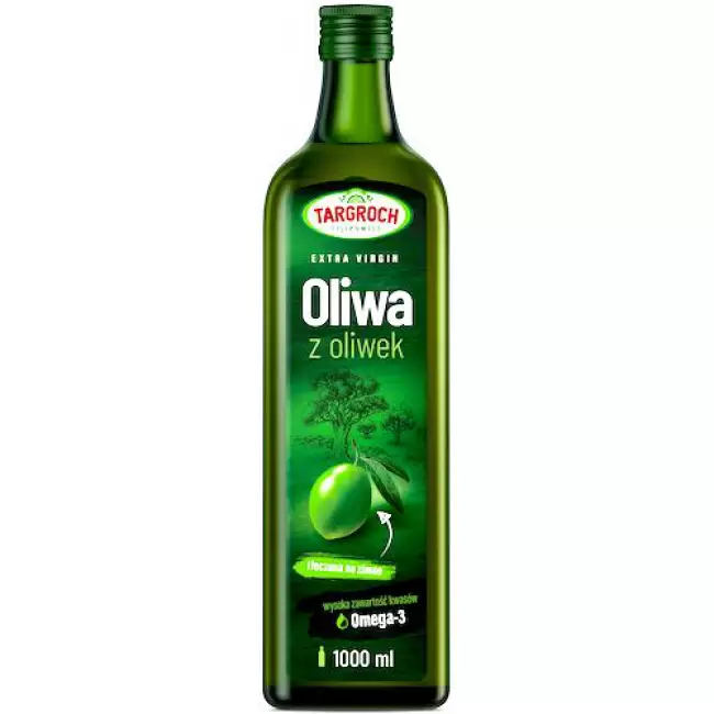 Targroch Oliwa z oliwek tłoczona na zimno Extra Virgin 1000ml Kalamata-Kreta Omega-3