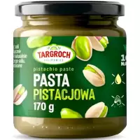 Targroch Pasta Pistacjowa Masło z Pistacji 170g 100% Pistacje prażone bez dodatków