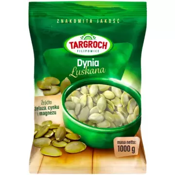 Targroch Pestki Dyni Łuskane 1kg Pestka Łuskana polska 1000g