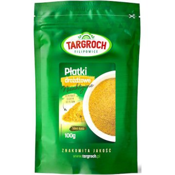 Targroch Płatki drożdżowe nieaktywne 100g Białko