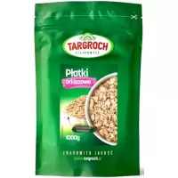 Targroch Płatki orkiszowe 1000g Błonnik Żelazo Wapń Magnez Potas Witaminy A E B Naturalne 1kg