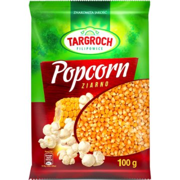Targroch Popcorn ziarno 100g Białko Błonnik