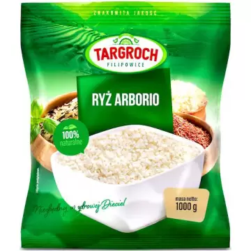 Targroch Ryż Arborio (ryż do risotto) 1000g (1kg)