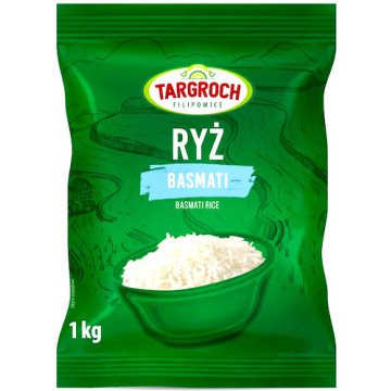Targroch Ryż basmati biały 1000g Długoziarnisty