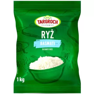 Targroch Ryż basmati biały 1000g Długoziarnisty