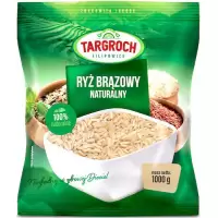 Targroch Ryż brązowy naturalny 1000g (1kg) Naturalny