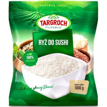 Targroch Ryż do Sushi 1000g Kwaśny Klejący (1kg)