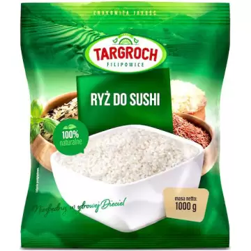 Targroch Ryż do Sushi 1000g Kwaśny Klejący (1kg)