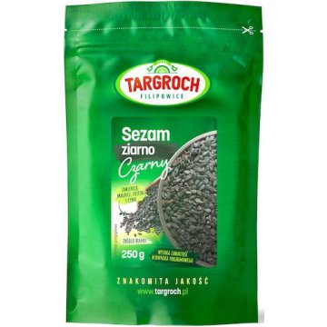 Targroch sezam ziarno czarny 250g