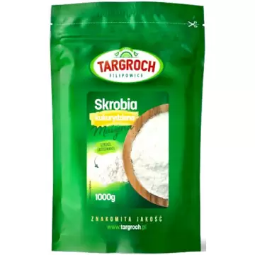 Targroch Skrobia kukurydziana 1000g (1kg) Maizena, Zagęszczacz naturalny