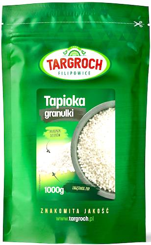 Targroch Tapioka granulki 1000g (1kg) Perełki Manioku