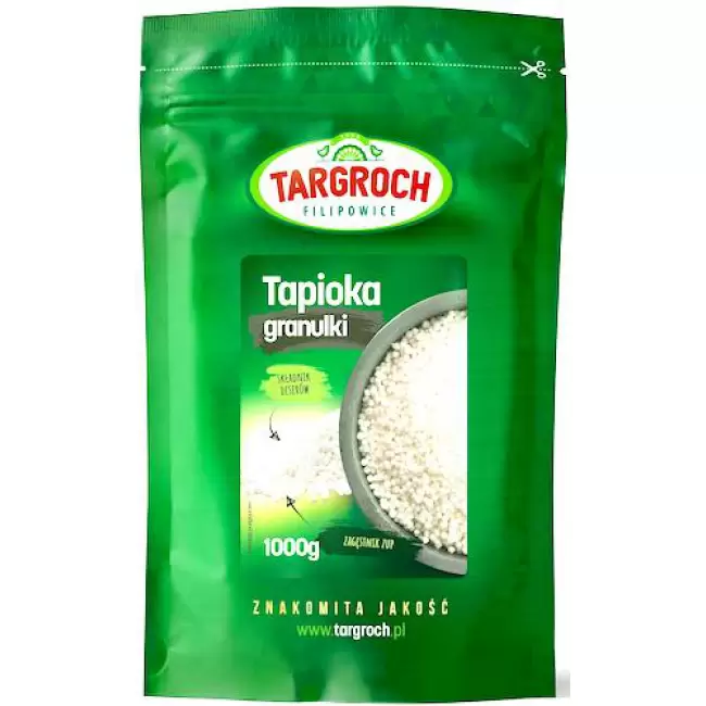 Targroch Tapioka granulki 1000g (1kg) Perełki Manioku