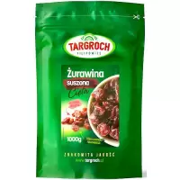 Targroch Żurawina suszona 1000g cięta 1kg Błonnik