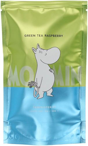 Teministeriet Moomin Green Tea Raspberry 100g opakowanie uzupełniające - herbata sypana