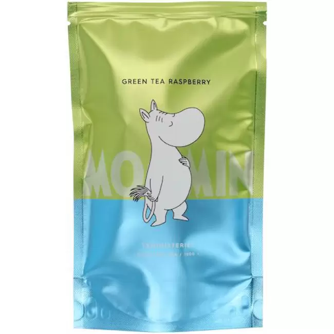 Teministeriet Moomin Green Tea Raspberry 100g opakowanie uzupełniające - herbata sypana