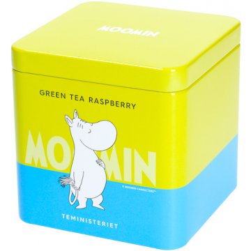 Teministeriet Moomin Green Tea Raspberry 100g - zielona herbata sypana Malina
