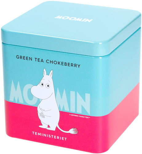 Teministeriet Moomin Green Tea Chokeberries 100g - zielona herbata sypana Aronia