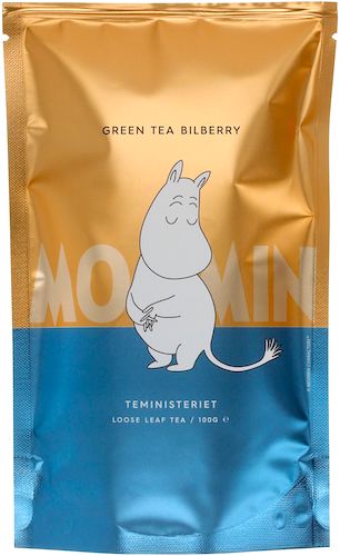 Teministeriet Moomin Green Tea Bilberry 100g opakowanie uzupełniające - herbata sypana