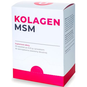 Visanto Kolagen MSM 30saszetek - suplement diety Kompleks Bor, Niacyna, HA