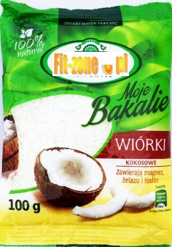Targroch Wiórki kokosowe 100g Błonnik Magnez Żelazo Potas
