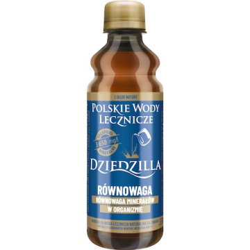 Woda mineralna lecznicza Dziedzilla naturalnie gazowana 330ml Równowaga