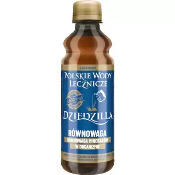 Woda mineralna lecznicza Dziedzilla naturalnie gazowana 330ml Równowaga Alergie