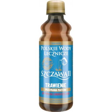Woda mineralna lecznicza Szczawa II naturalnie gazowana 330 ml