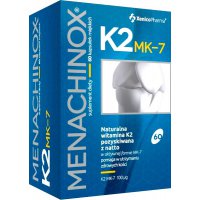 XenicoPharma Menachinox K2 MK-7 Natto 100mcg 60kaps w Oliwie - suplement diety WYPRZEDAŻ