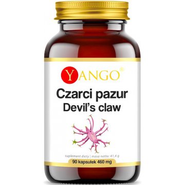 YANGO Czarci pazur Devil's claw 90kaps vege - suplement diety Stawy, Trawienie