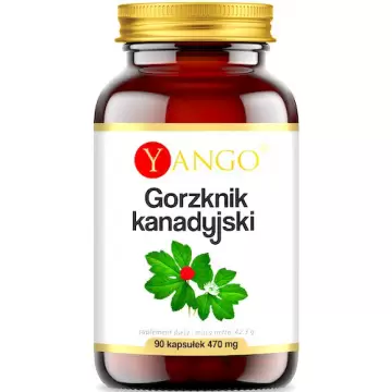 YANGO Gorzknik kanadyjski 470mg 90kaps vege - suplement diety Odporność