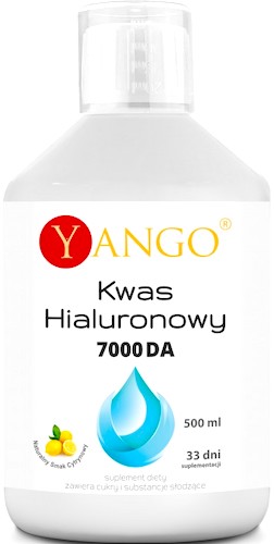 YANGO Kwas hialuronowy 7000DA 500ml - suplement diety