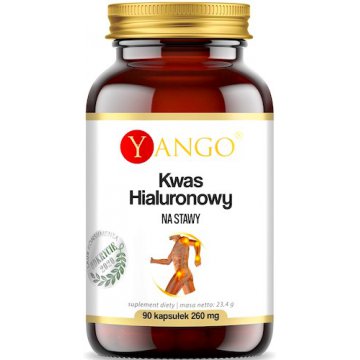 YANGO Kwas Hialuronowy na Stawy 260mg 90kaps - suplement diety