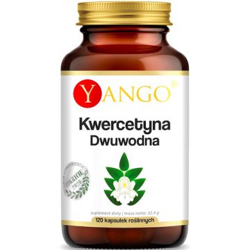 YANGO Kwercetyna Dwuwodna 120kaps vege - suplement diety