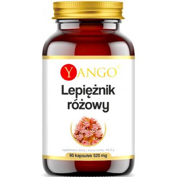 YANGO Lepiężnik Różowy ekstrakt 10:1 90kaps vege Migrena - suplement diety