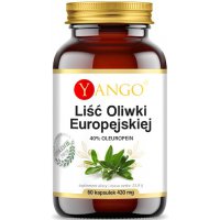 YANGO Liść Oliwki Europejskiej 430mg 60kaps vege oleuropeiny - suplement diety