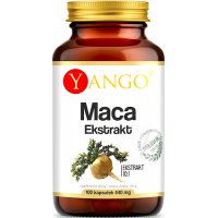 YANGO MACA 440mg 100kaps vege Ekstrakt 10:1 - suplement diety