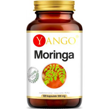 YANGO Moringa Oleifera 300mg 120kaps - suplement diety