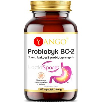 YANGO Probiotyk BC-2 60kaps - suplement diety