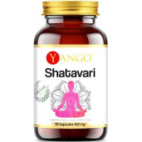 YANGO Shatavari ekstrakt 90kaps vege Szparagi - suplement diety