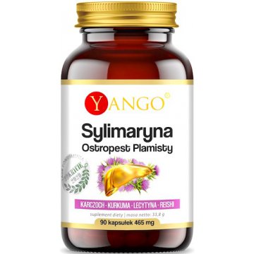 YANGO Sylimaryna ekstrakt z ostropestu 415mg 90kaps - suplement diety