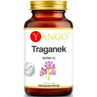 YANGO Traganek ekstrakt 10:1 100kaps vege Odporność Menopauza - suplement diety